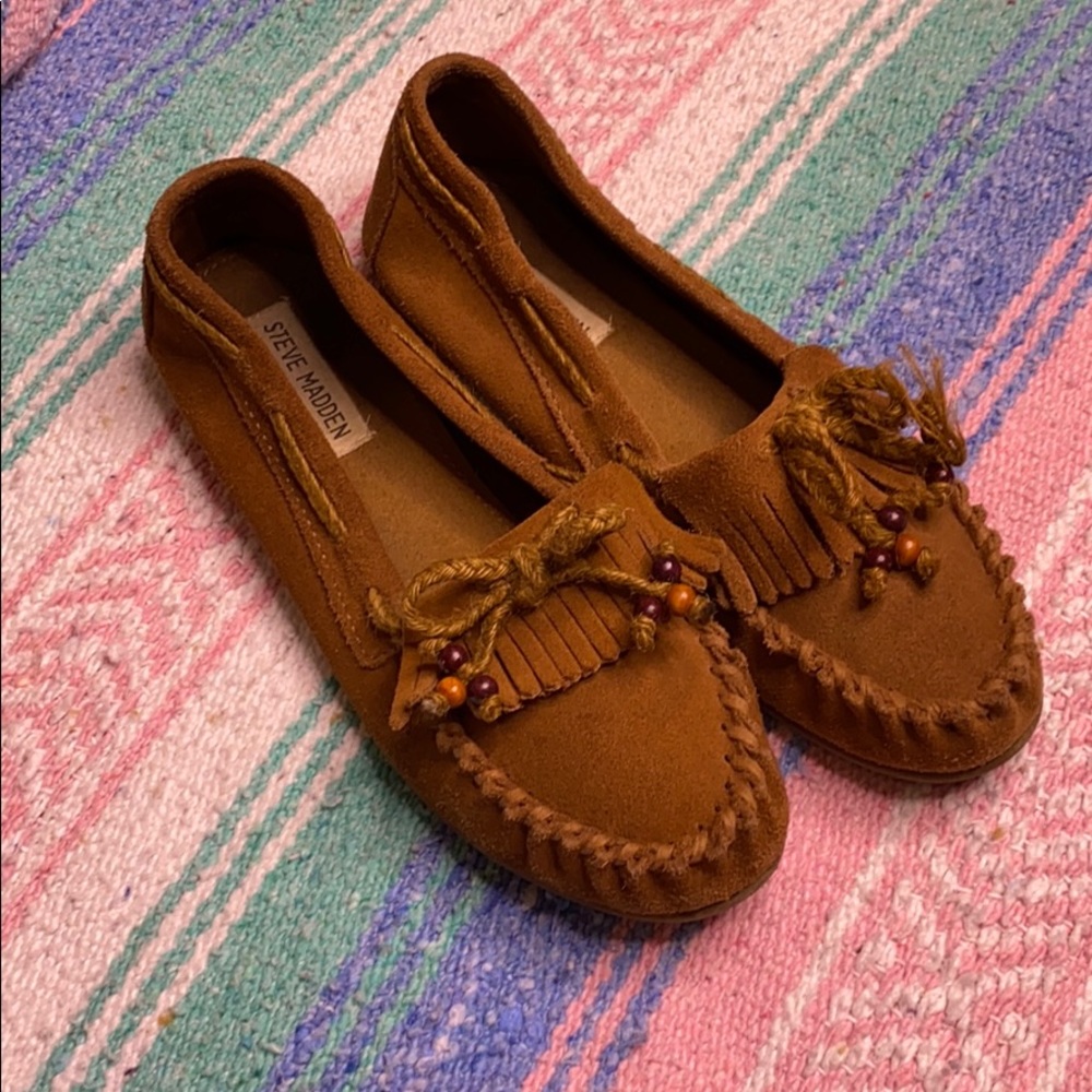 Steven Madden - Tan Moccasin - women’s sz. 8.5